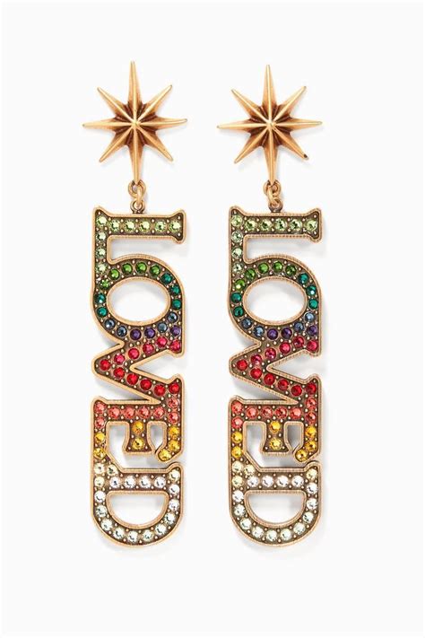 loved earrings gucci|gucci earrings aliexpress.